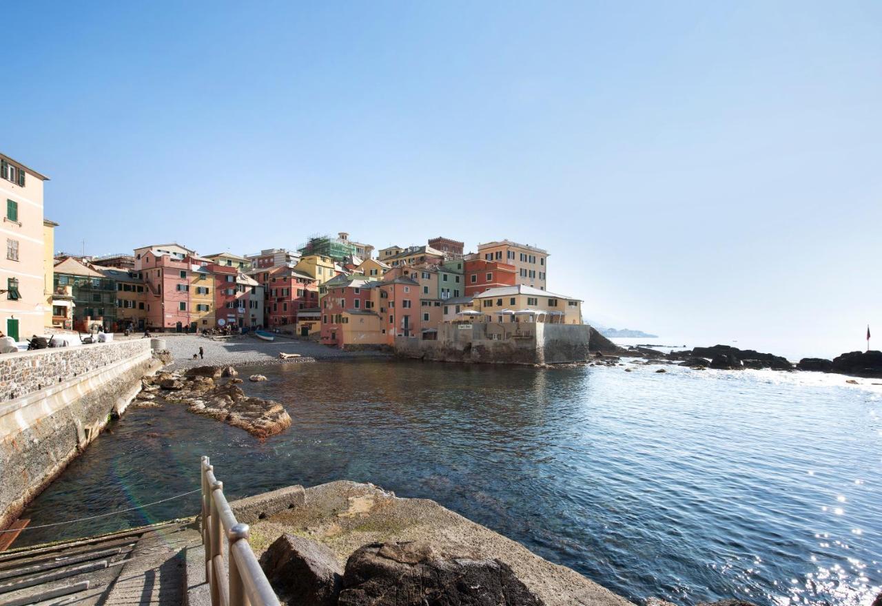 Casa Delle Sirene A Boccadasse Genua Exteriör bild